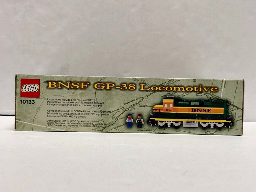 情報が満載。 32. LEGO 10133 バーリントン ノーザン サンタフェ トレインシリーズ◆ 豊富なデザイン。