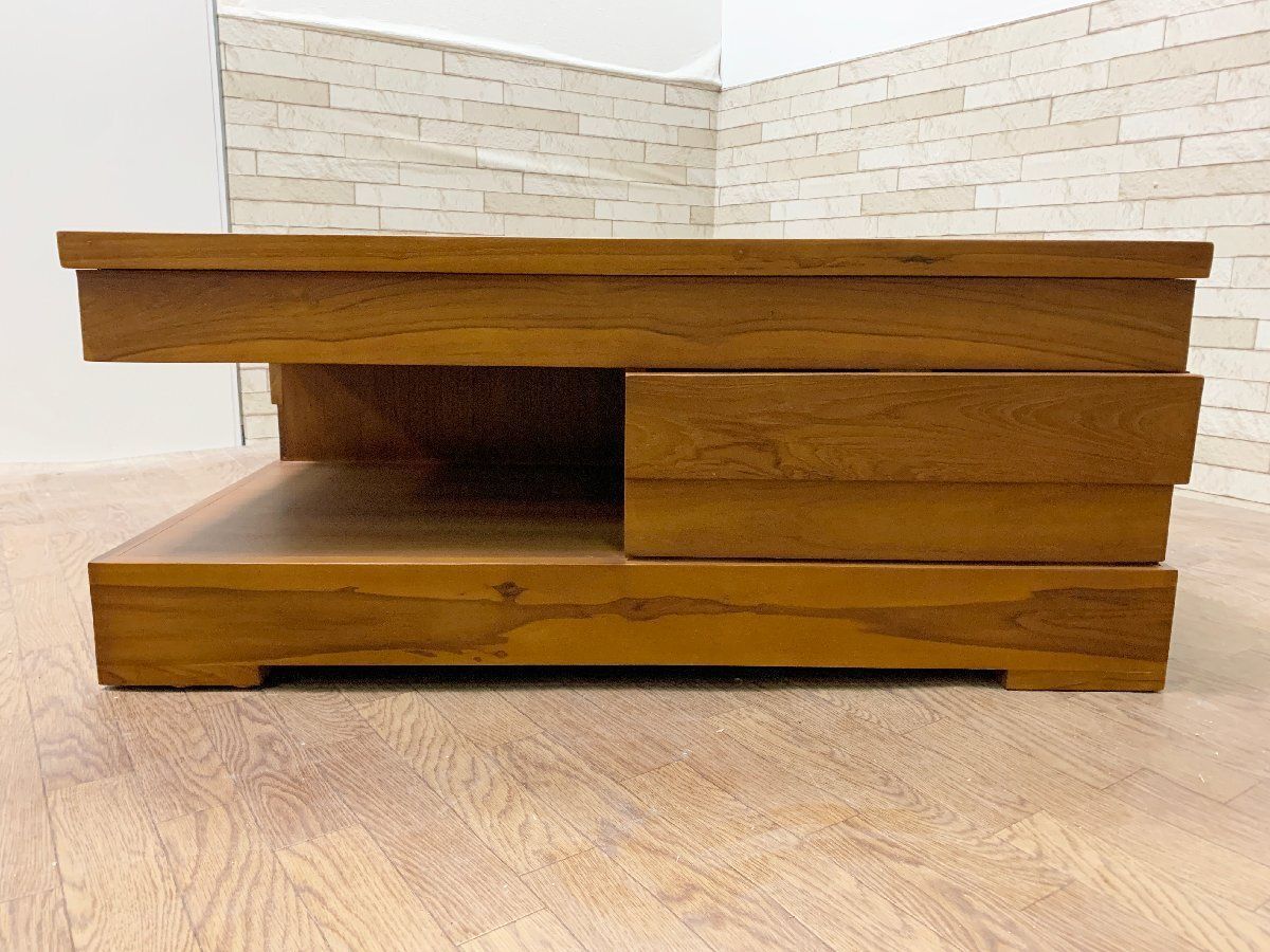 ◇SCANTEAK スキャンティーク センターテーブル 机 チーク無垢材 ロー