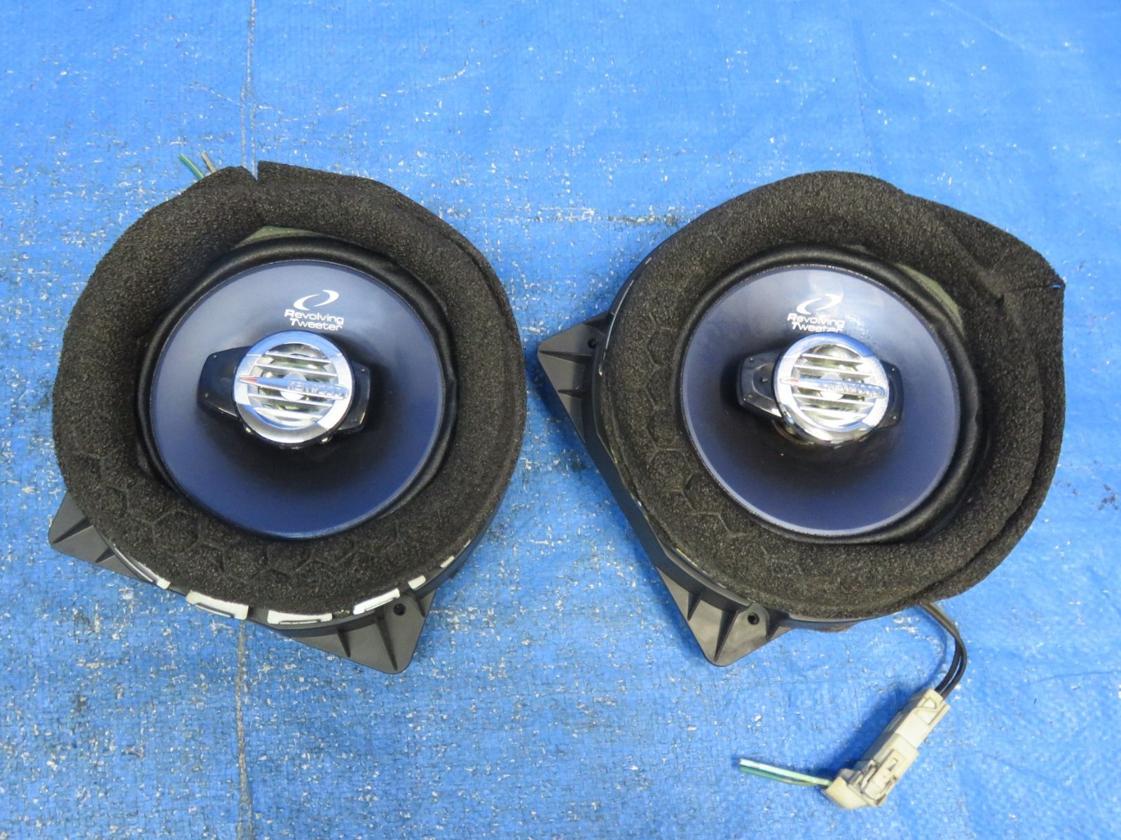 LA7143* 音出しOK ケンウッド 16cm 2WAY コアキシャル スピーカー 2個