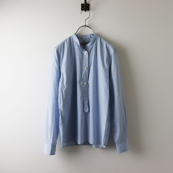 MARGARET HOWELL マーガレットハウエル コットンカラーレスシャツ 1  