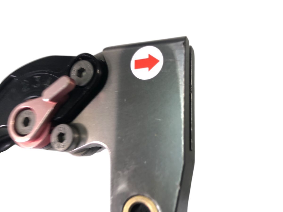 トアイアンフ ストリートトリプルR 08-12 CNC削り出しレバーセット 曲り無し クラッチレバー ブレーキレバー 2736-M5195