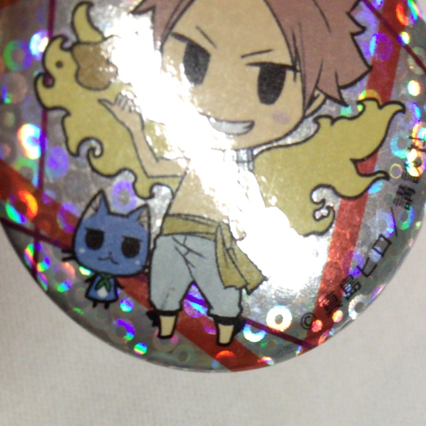 フェアリーテイル fairy tail 初期ホログラム缶バッジ グレイ 25個 FAIRY TAIL コレクション缶バッジ 星霊