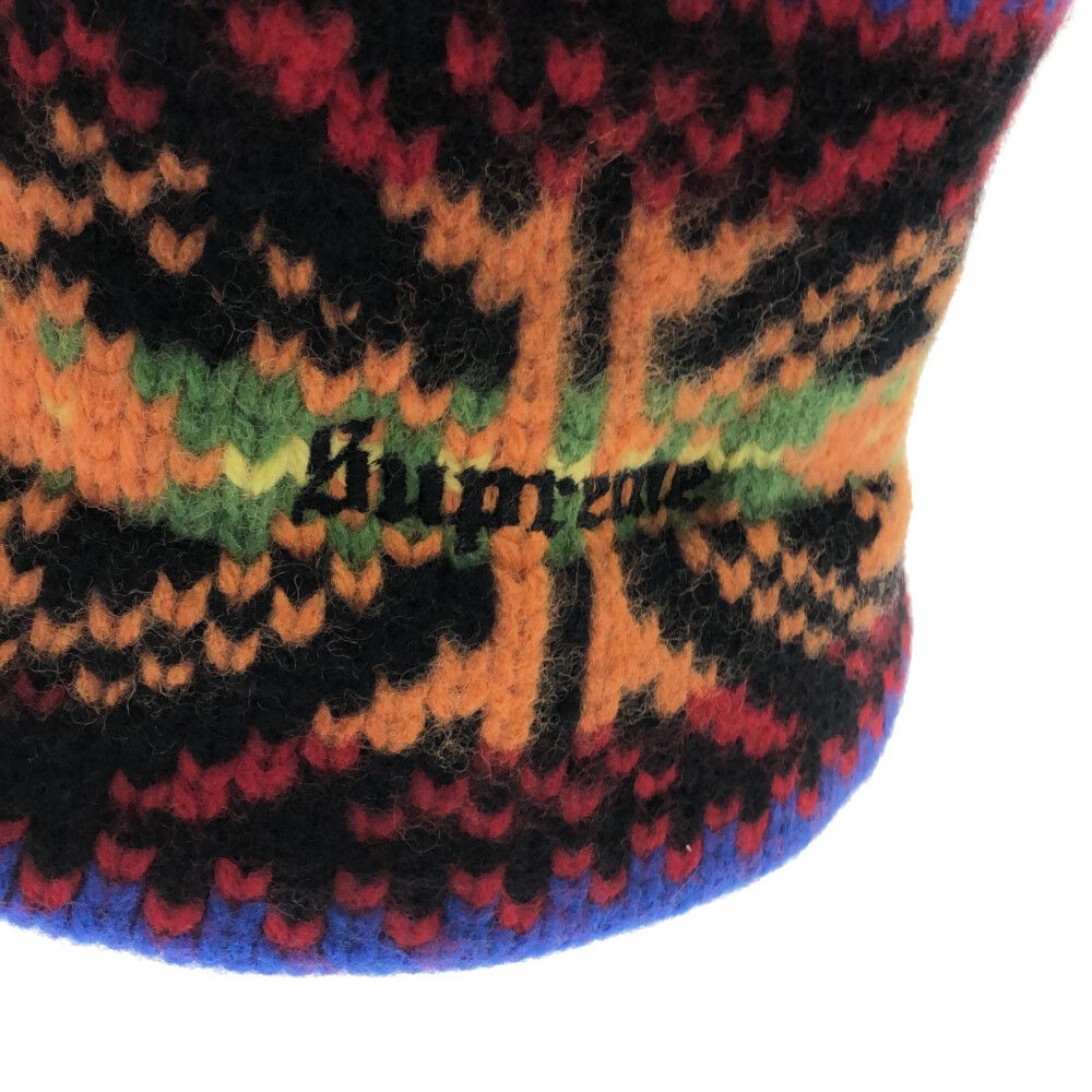SUPREME (シュプリーム) 22AW Tassel Beanie ロゴ刺繍タッセル