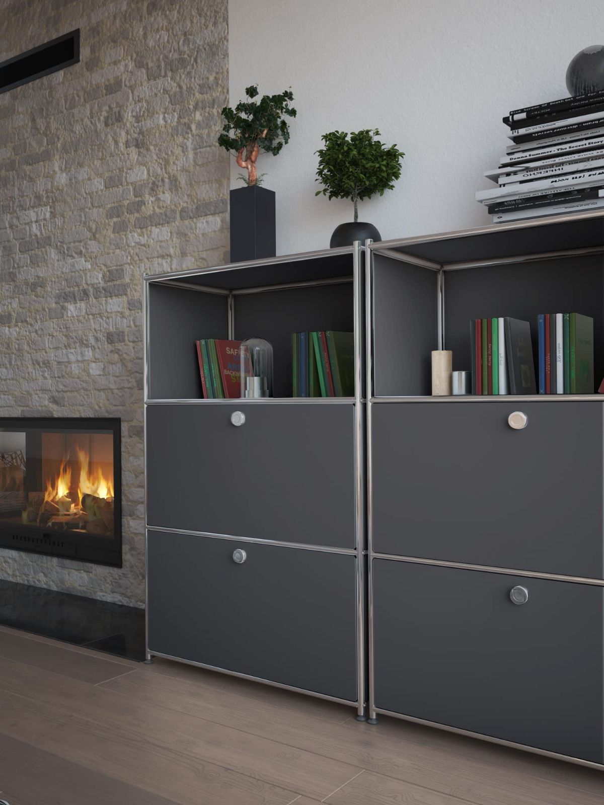 金属シェルフ 2