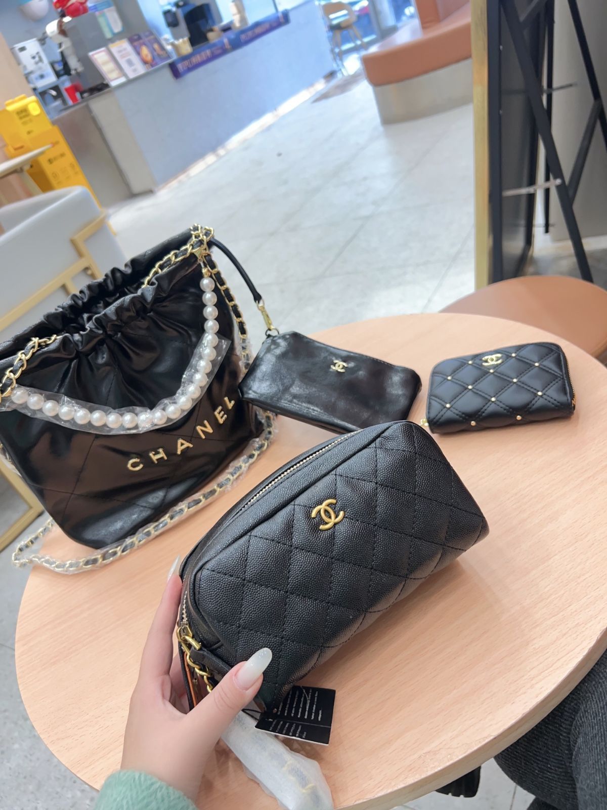 本日特価] TOP New 2025 高品質3点セット - Chanel パール
