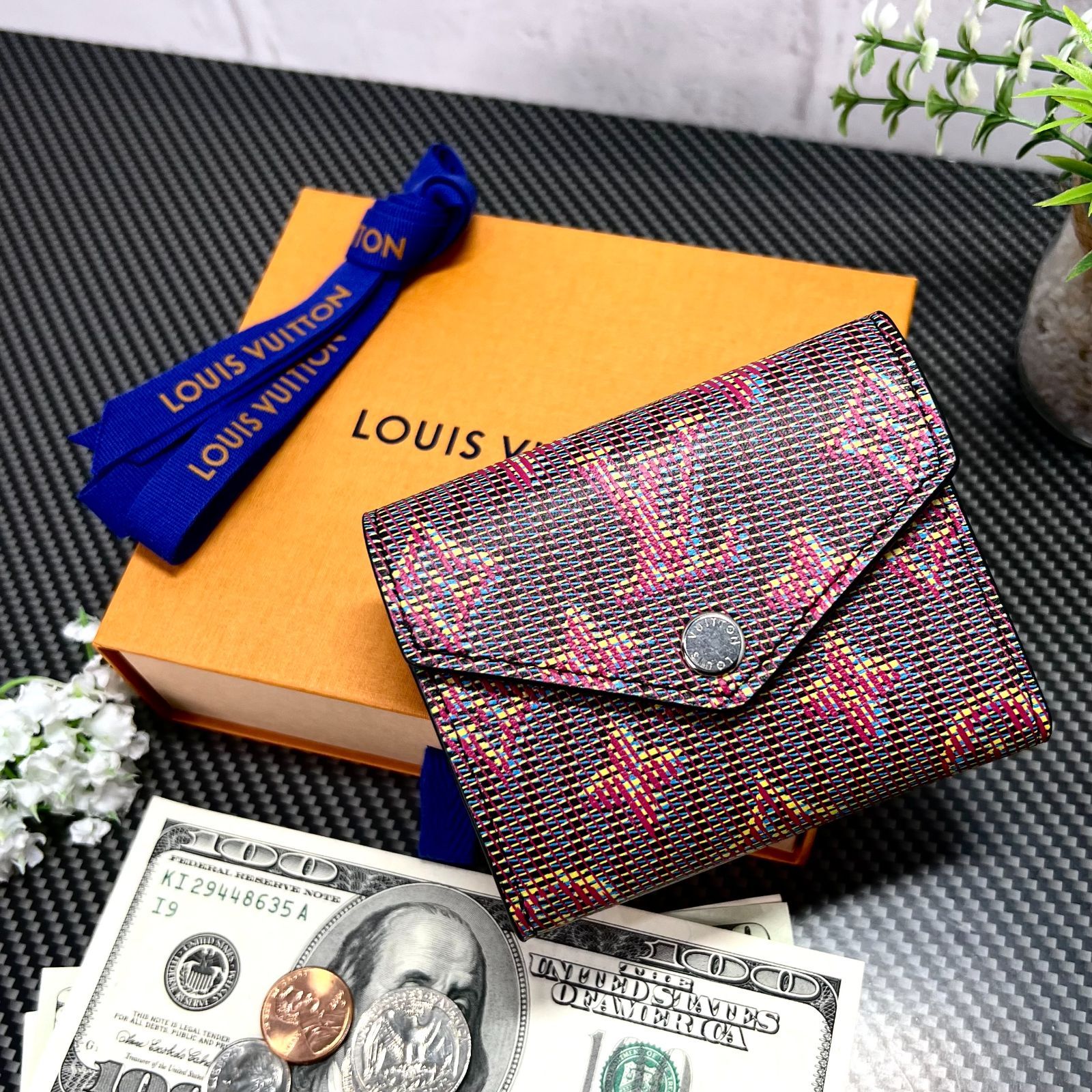 LOUIS VUITTON／ルイヴィトン モノグラム LVポップ ポルトフォイユ