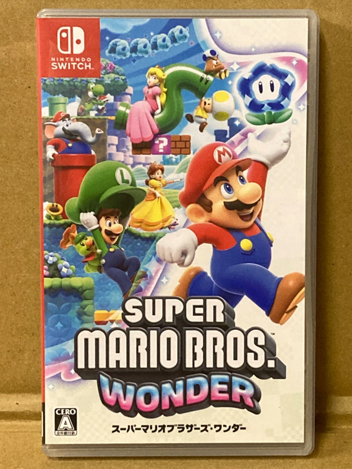 20 Nintendo Switch SUPER MARIO BROS. WONDER スーパーマリオ 