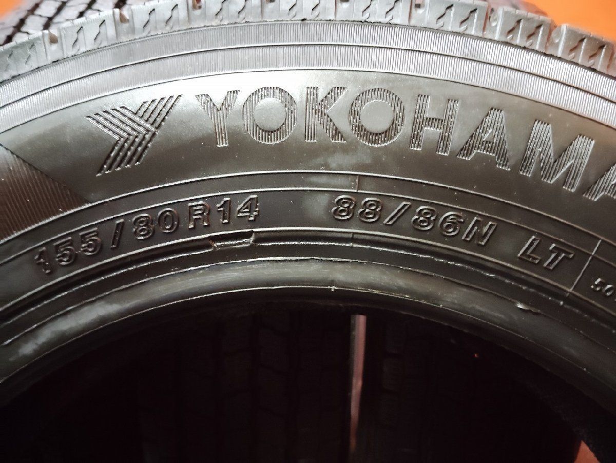 YOKOHAMA ice GUARD iG90 155/80R14 88/86N LT スタッドレス 4本 23年