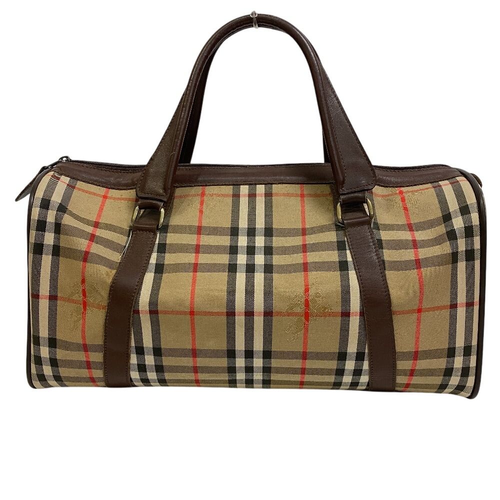 バーバリーズ Burberrys ボストンバッグ チェック ハンドバッグ 旅行