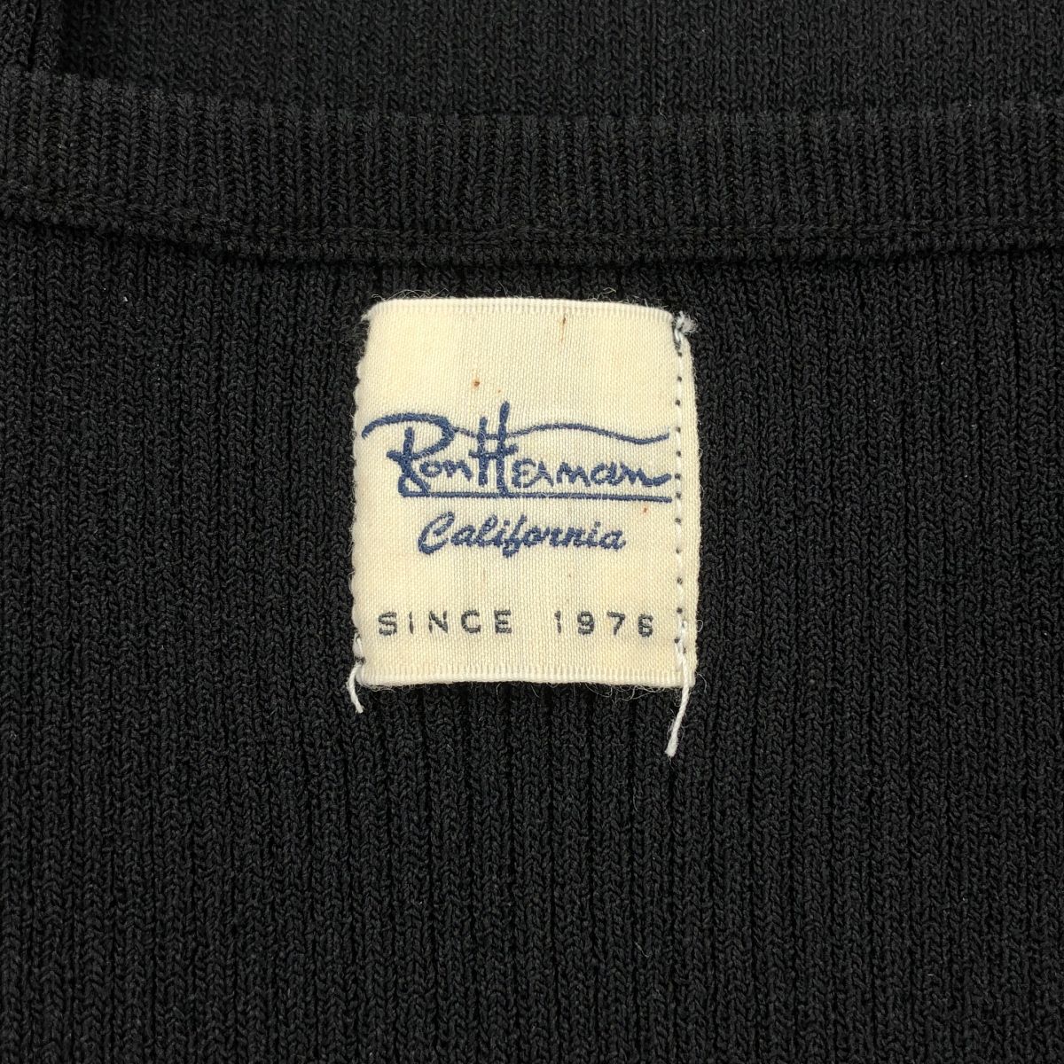 【未使用品】Ron Herman スクエアネック リブタンクトップ Ron Herman - RonHerman☆オリジナルSquare Neck Rib Tank Topの