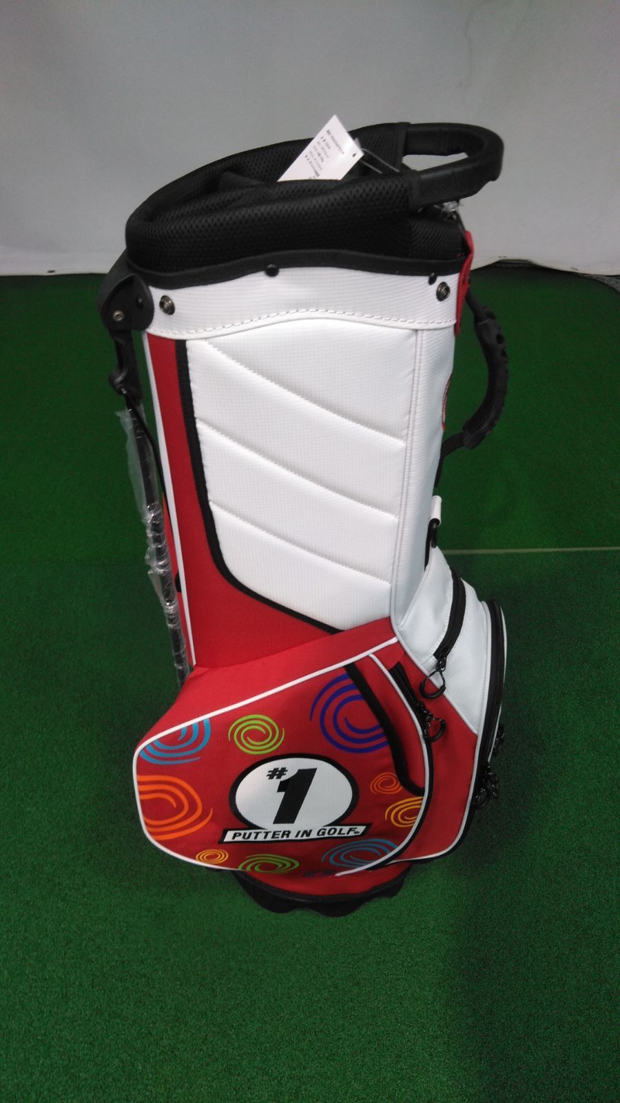 ODYSSEY キャディバッグ ホワイト オデッセイ ゴルフ キャディバッグ