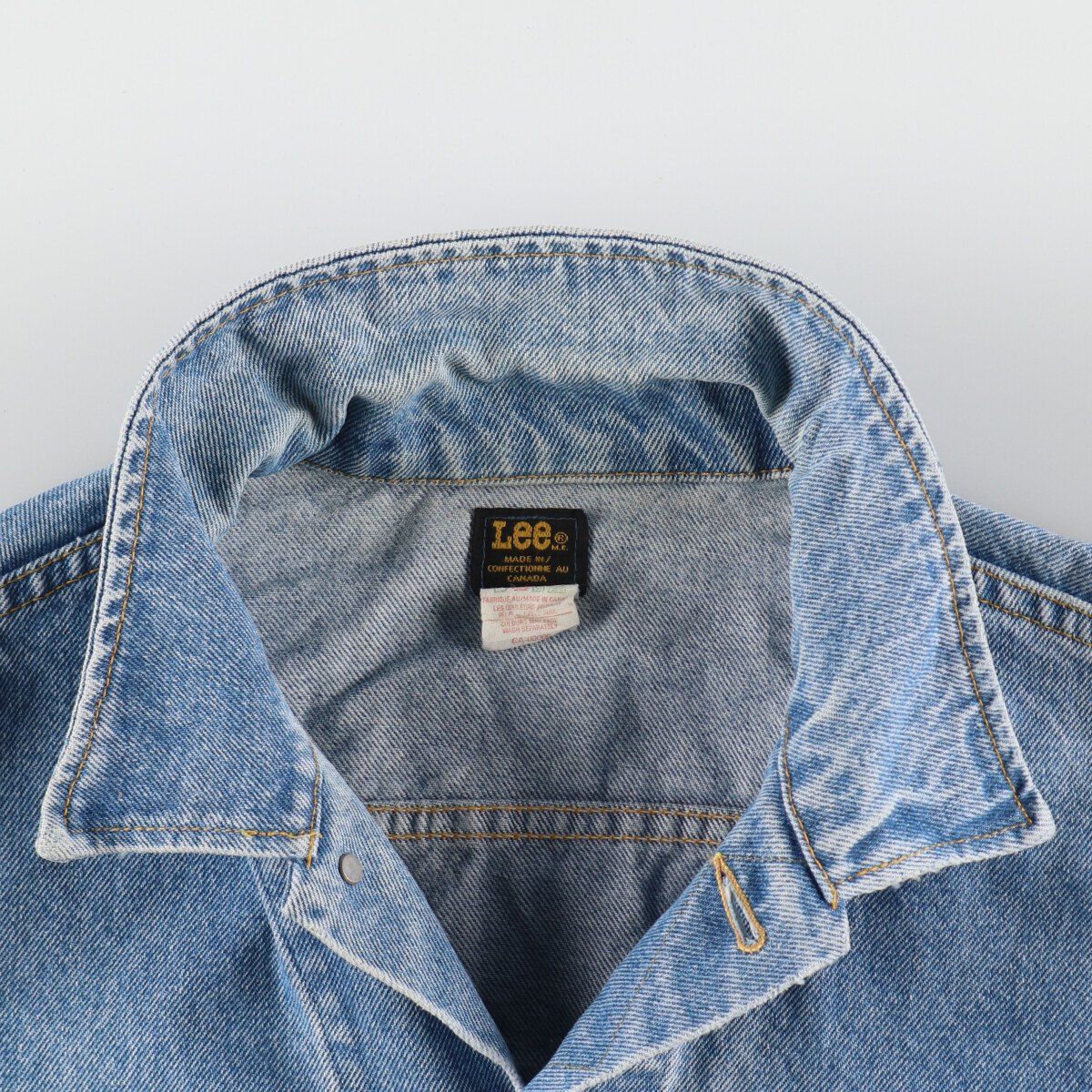 古着 ~90年代 リー Lee デニムジャケット Gジャン カナダ製