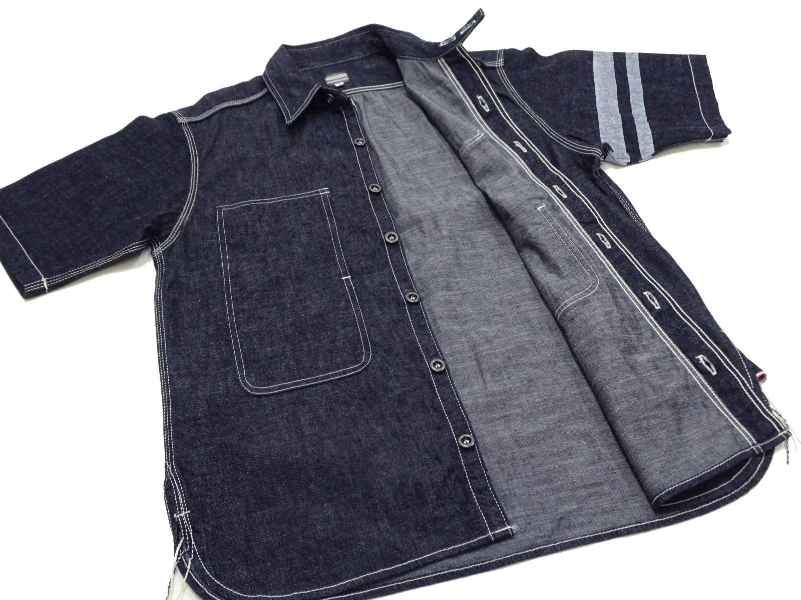 MSS0010M31 桃太郎ジーンズ Momotaro Jeans デニムシャツ 「ジェイル