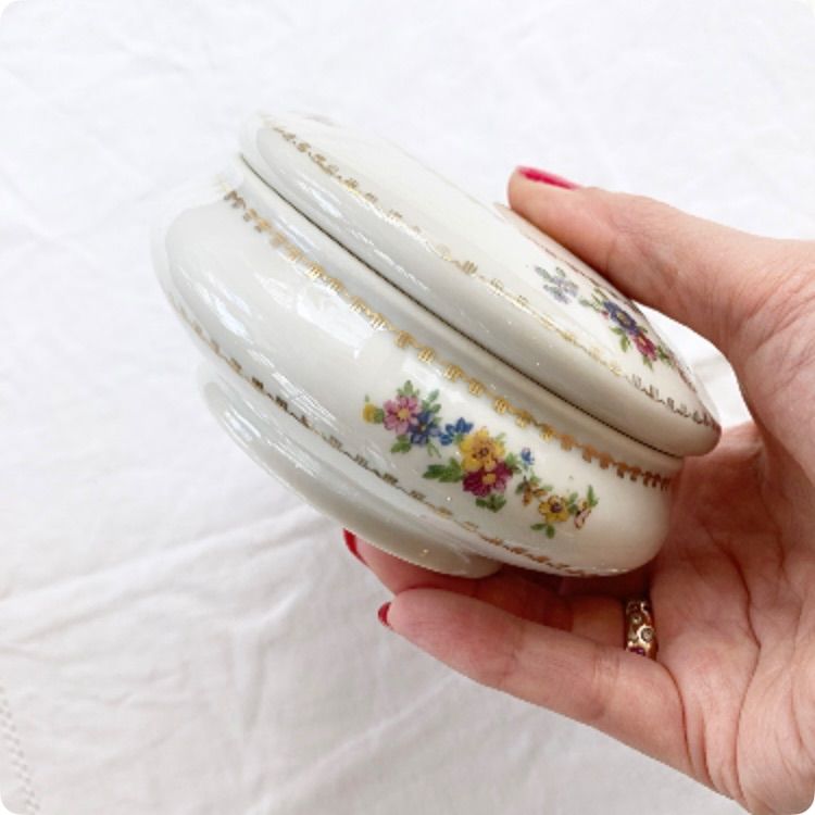 リモージュ小物入れ フランス製アンティーク皇后ジョゼフィーヌのバラ園 10点 リモージュ小物 リモージュ小物入れ フランス製アンティーク皇后