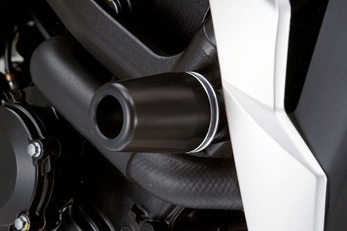 2輪 アグラス リアスライダー 5点セット φ50 品番：P052-3291 ブラック