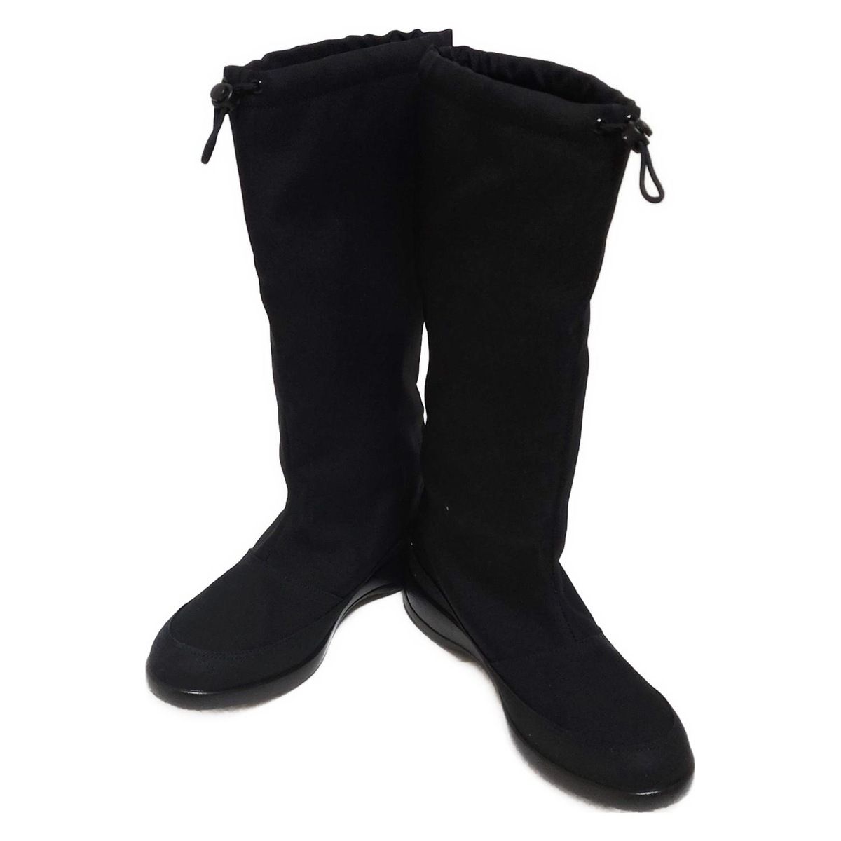 TOP DRY トップドライ レインブーツ 24.5 EEE レディース - 黒 インソール取外し可 GORE-TEX