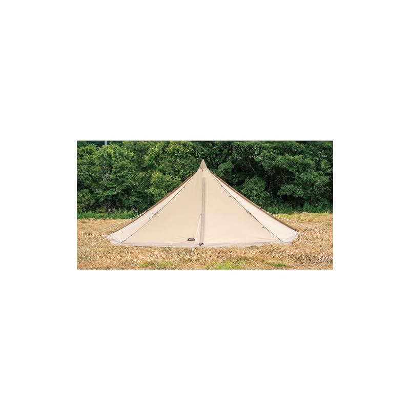 ogawa(オガワ) アウトドア キャンプ テント ワンポール型 タッソ 【1~2人用】T/C サンドベージュ 2727 テント ogawa ogawa(オガワ) モノポール アウトドア用品 モノ