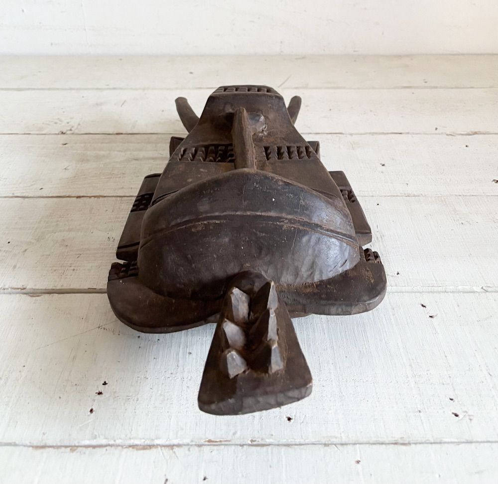 アフリカンマスク木製面