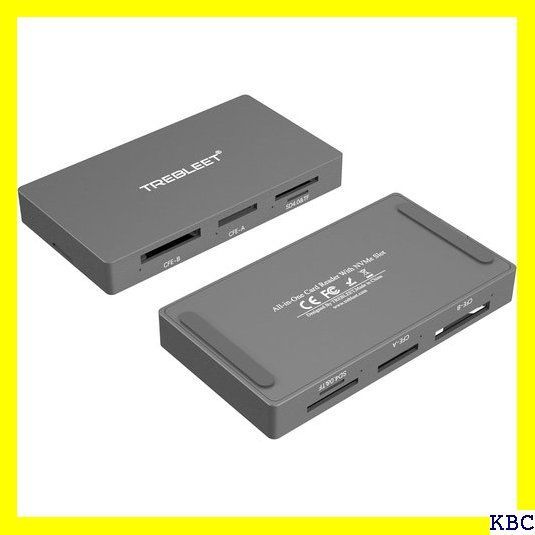☆人気商品 USB3.2 Gen1 10Gbps 5-in-1 マルチカードリーダー M.2 SSD