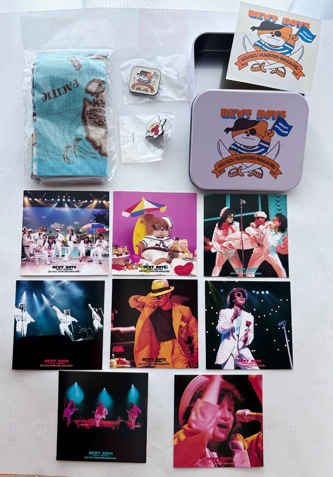 BEAT BOYS （THE ALFEE）グッズセット THE ALFEE グッズ 1989 BEAT BOYS GO! GO! NAGOYA - DAGANE