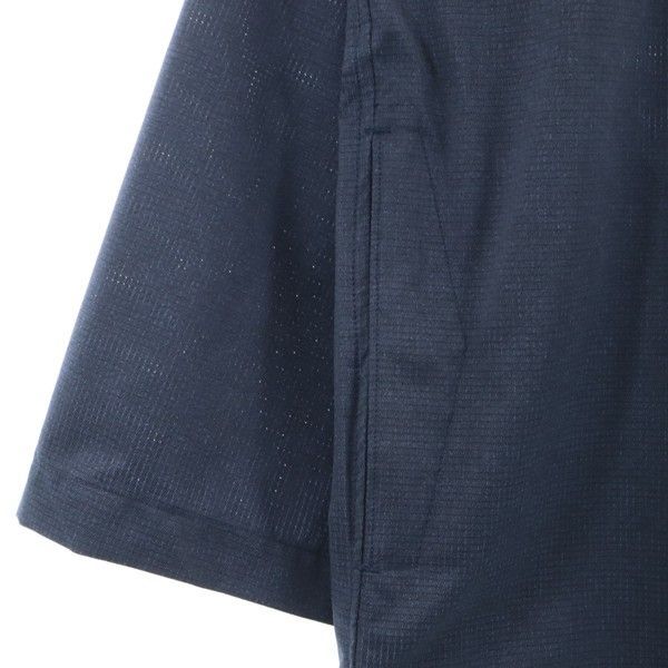 未使用 ジョンブル カラーレス ジャケット M 濃紺 Johnbull ノーカラー 作務衣型 日本製 メンズ 【200503】