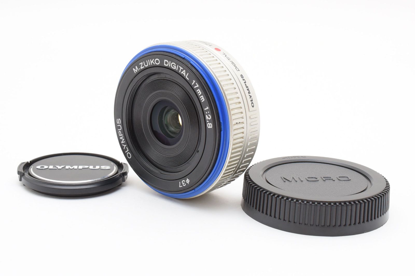 オリンパス Olympus M ZUIKO DIGITAL 17 mm F 2 8 薄型広角パンケーキレンズ