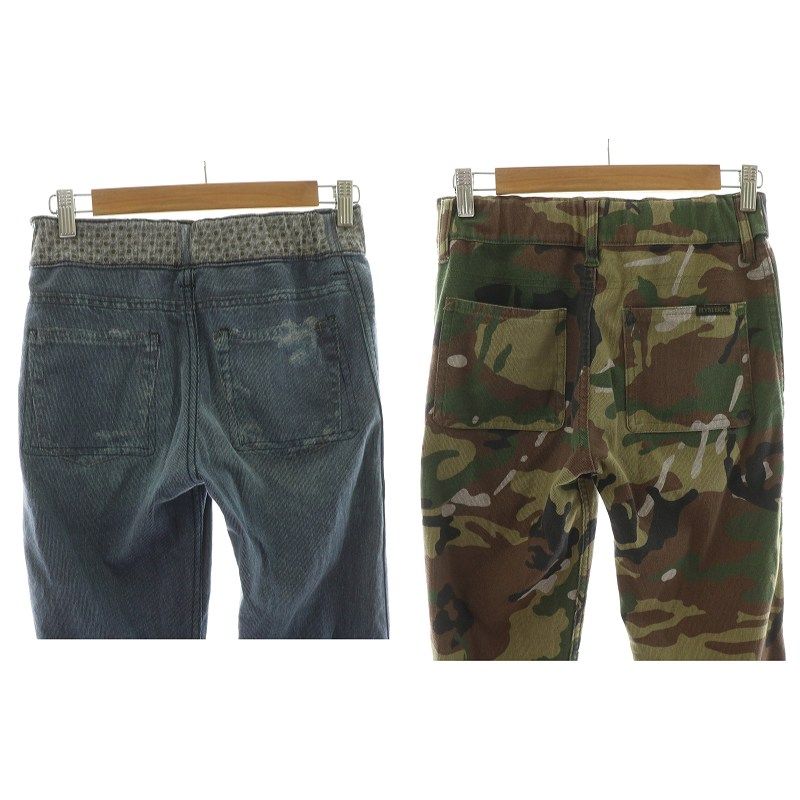 ヒステリックグラマー HYSTERIC GLAMOUR リバーシブル プリントデニム