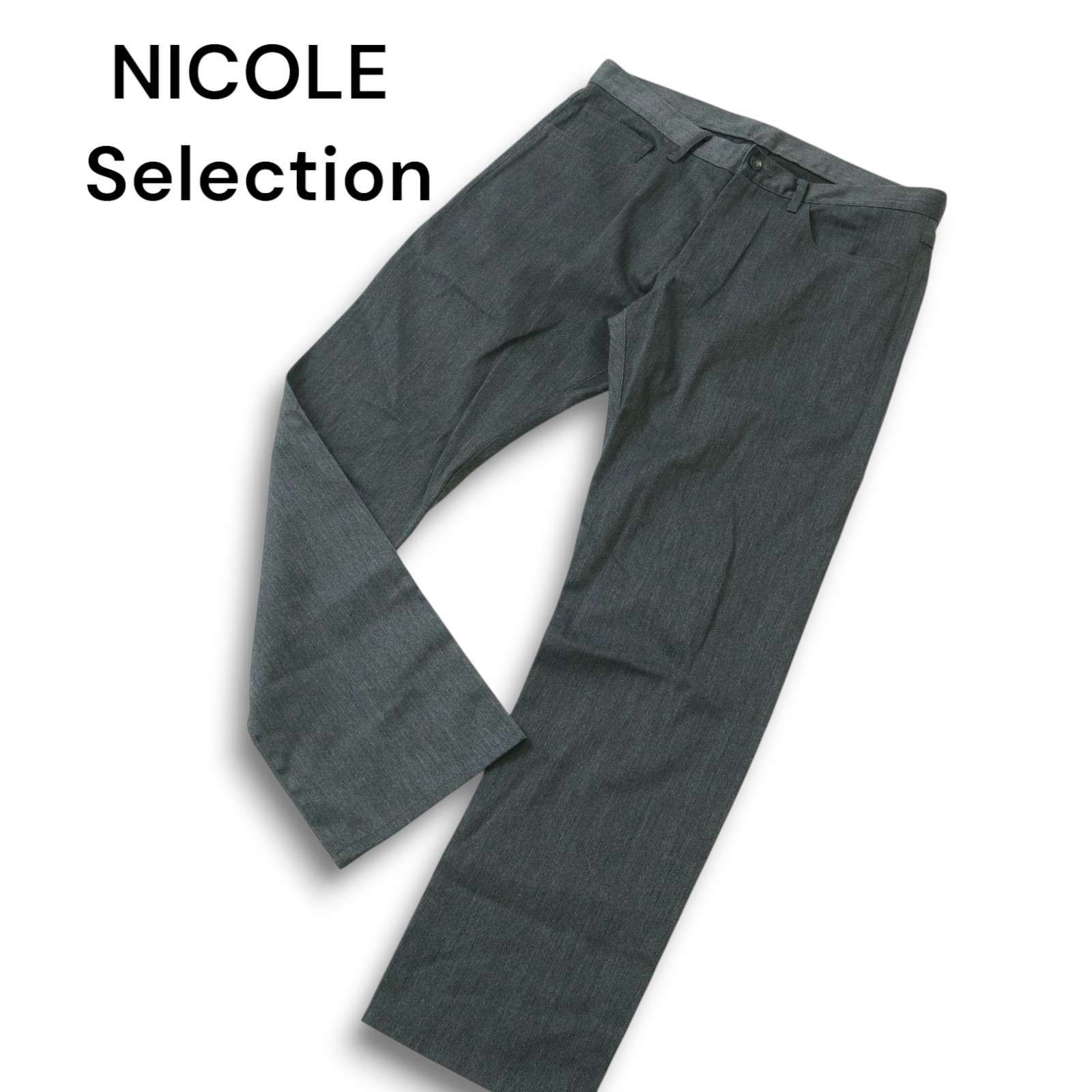 男性用　ジャケット　NICOLE(二コル）Selection　サイズ５０ NICOLE - 美品 NICOLE selection／ニコル☆ テーラードジャケットの