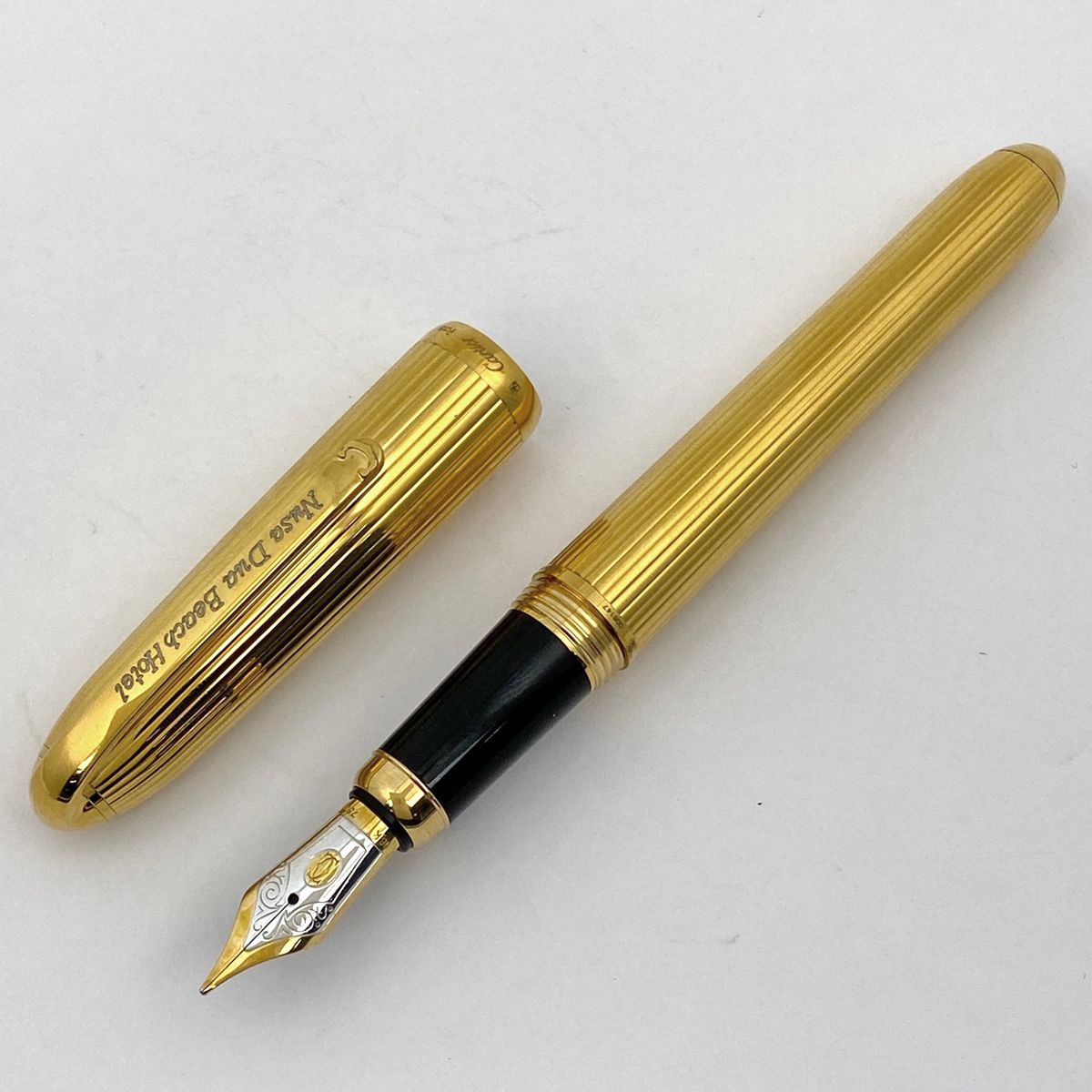 カルティエ 万年筆 美品 送料込み】カルティエ 万年筆 プラチナ