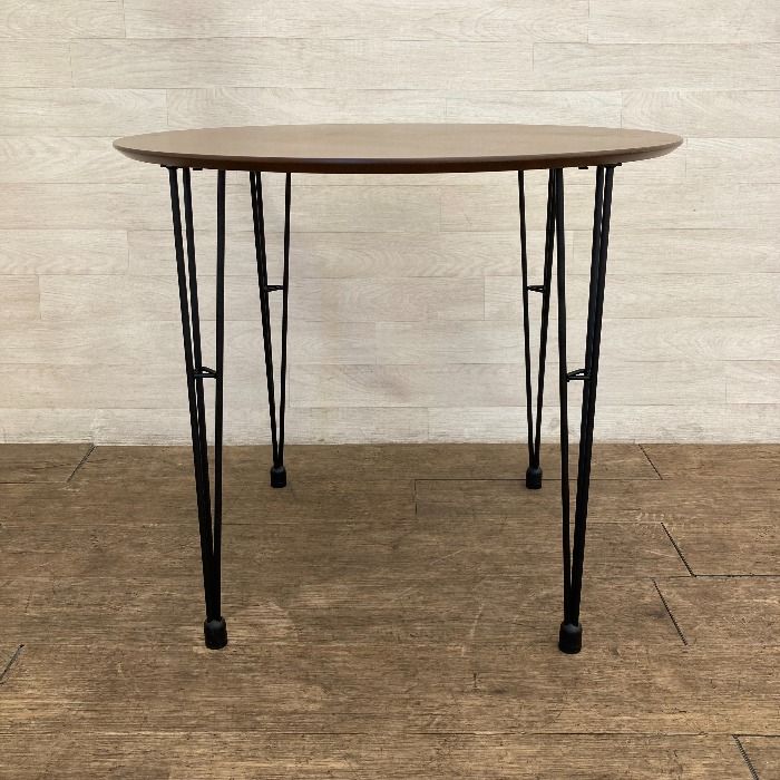 中古 ニトリ NITORI 丸テーブル DTNクーボ DTNクーボ80エンケイ