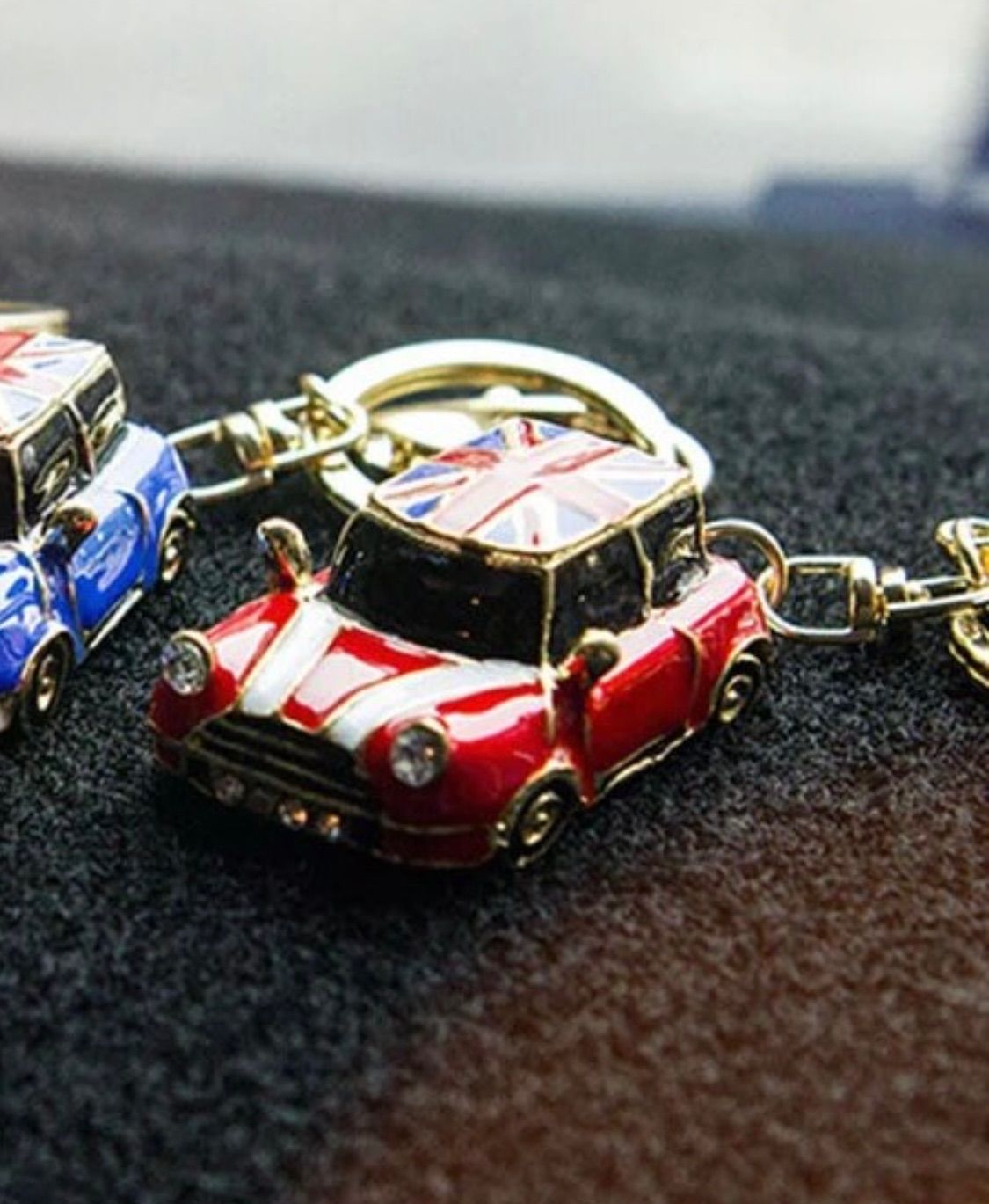 トミカ ミニクーパー 濃青 ユニオンジャック キーホルダータイプ トミカ ミニクーパー 濃青 ユニオンジャック キーホルダータイプ