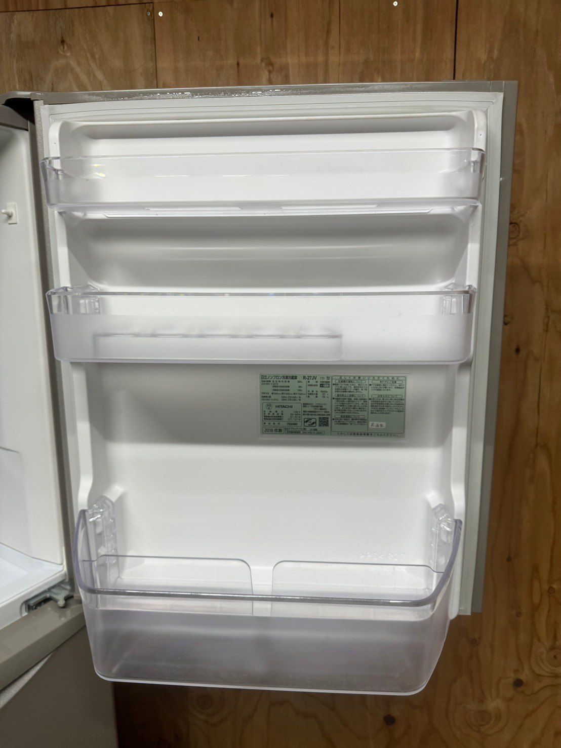 美品】大阪送料無料☆3か月保障付き☆冷蔵庫☆日立☆3ドア☆2018年☆R 