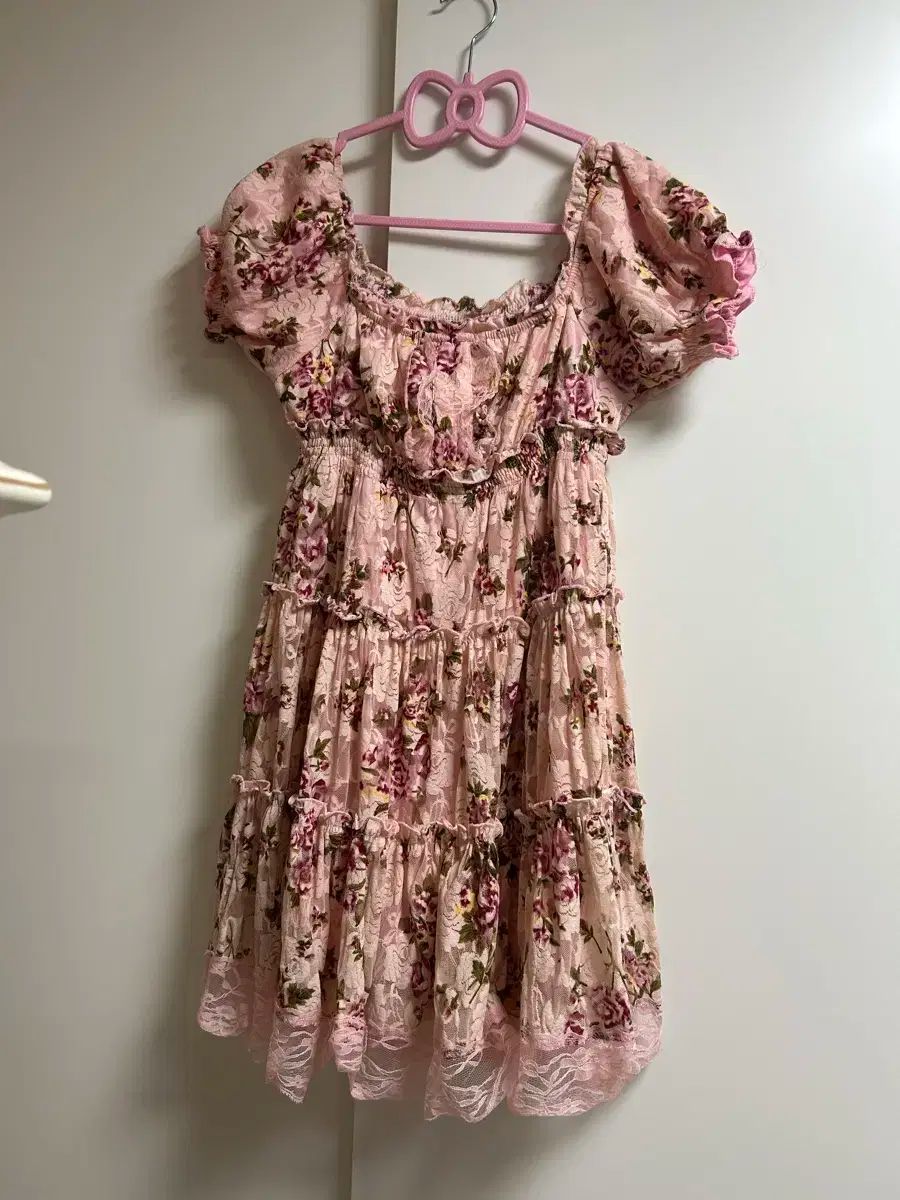 ヴィンテージローズワンピース LILY BROWN ヴィンテージローズ