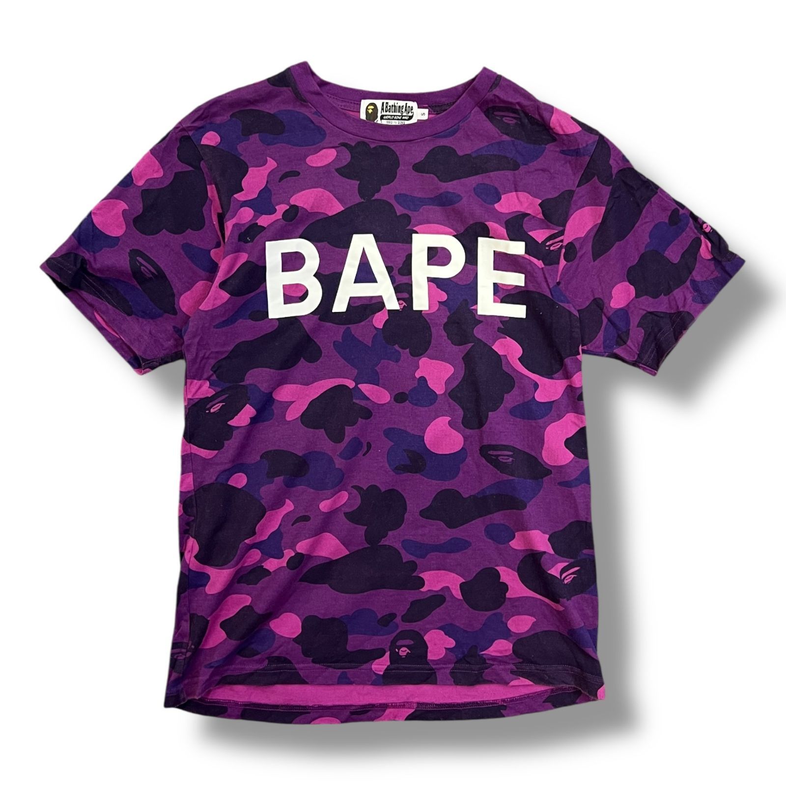A BATHING APE COLOR CAMO BAPE TEE カラーカモべイプTシャツ A BATHING APE COLOR CAMO BAPE TEE カラーカモべイプTシャツ