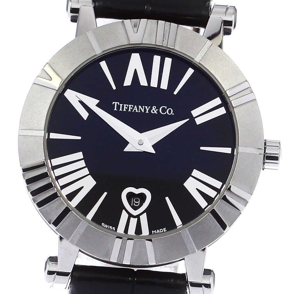 ティファニー TIFFANY&Co. Z1300.11.11A10A71A アトラス ドーム デイト クォーツ レディース 良品 _793752【ev20】 ティファニー TIFFANY&Co. Z1300.11.11A10A71A アトラス ドーム デイト