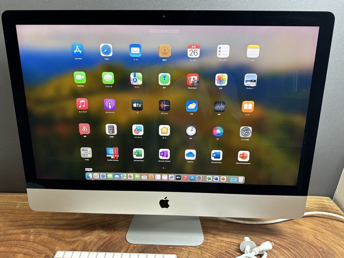 iMac 27インチ 2560 x 1440 本体 + キーボード + マウス iMac 27インチ 2560 x 1440 本体 + キーボード + マウス アップル