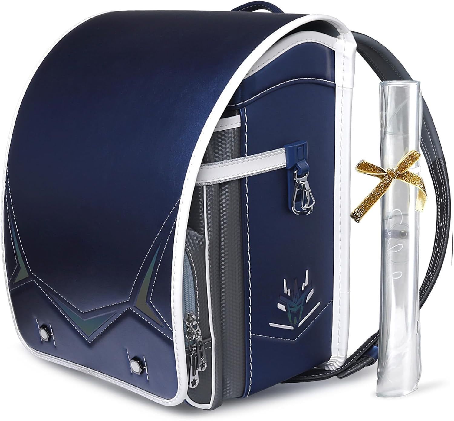 ランドセル 6年保証 おまけ付き メタルサイバー模様 男の子