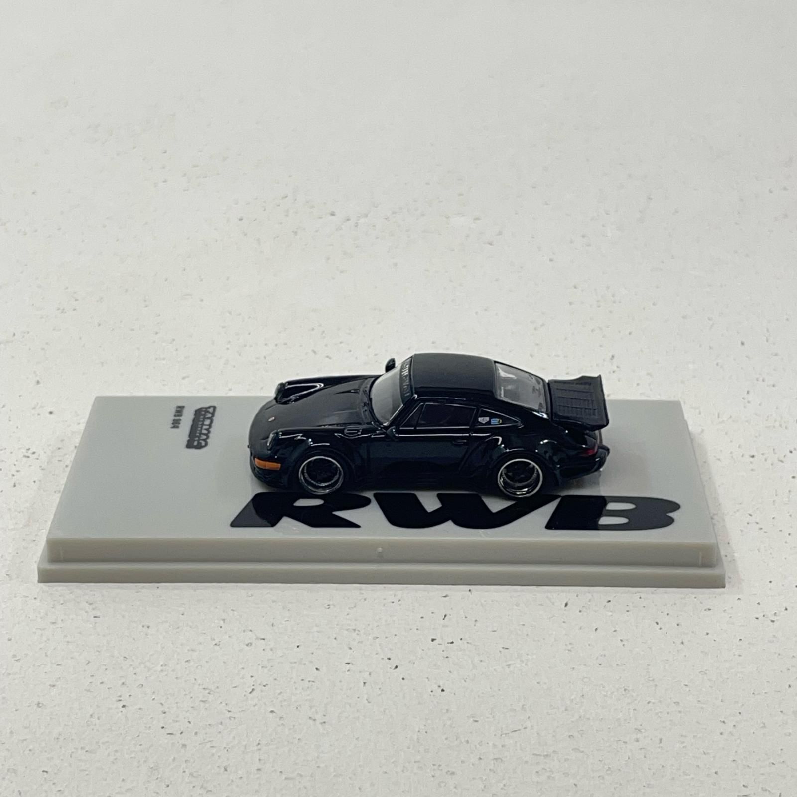 【尾張小牧店】 中古 ターマックワークス 1/64 RWB 964 Black【T64-037-TW7】【728】 尾張小牧店】 中古 ターマックワークス 1/64 RWB 964 Black【T64