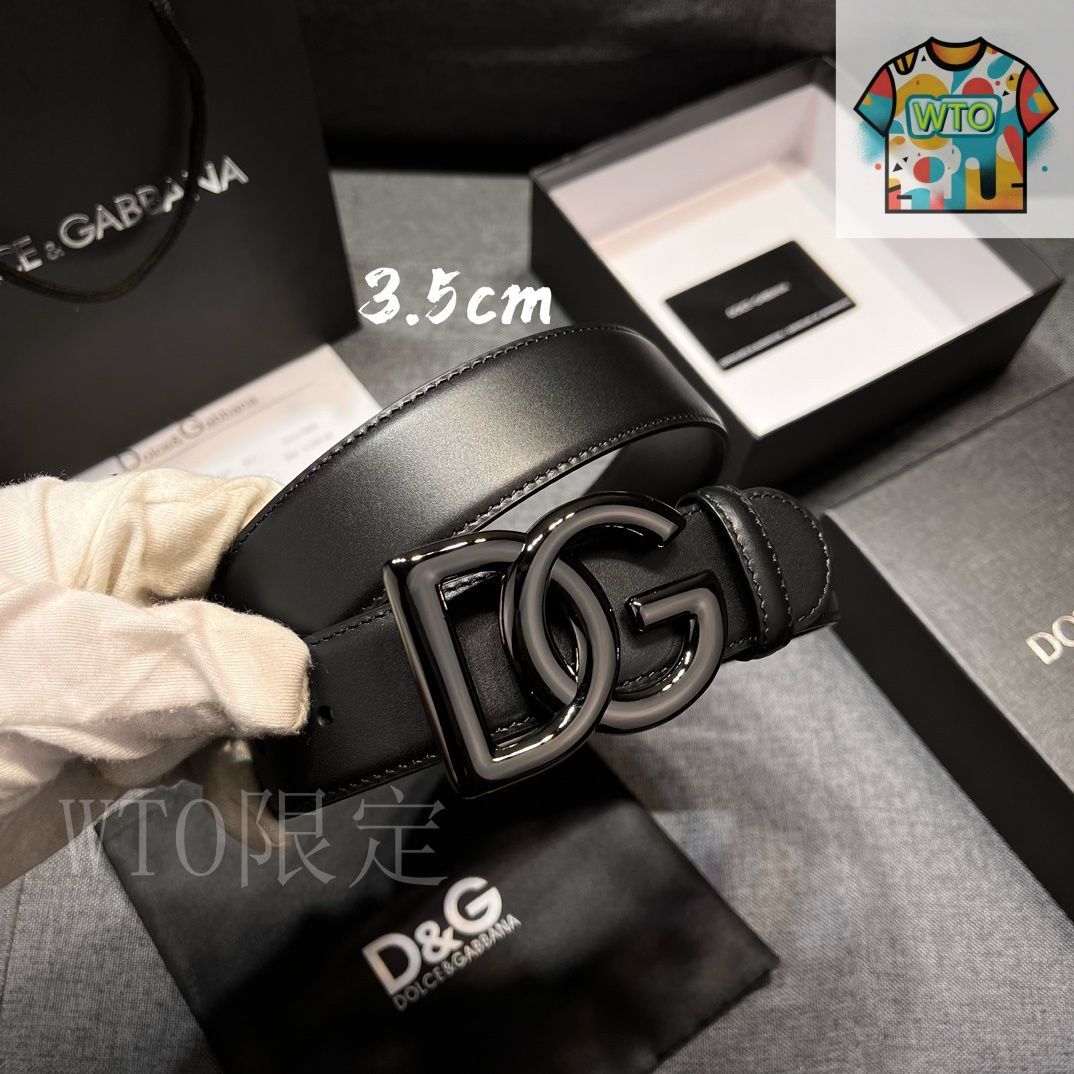 今日特価】Dolce & Gabbana ドルチェ & ガッバーナ レザーベルト