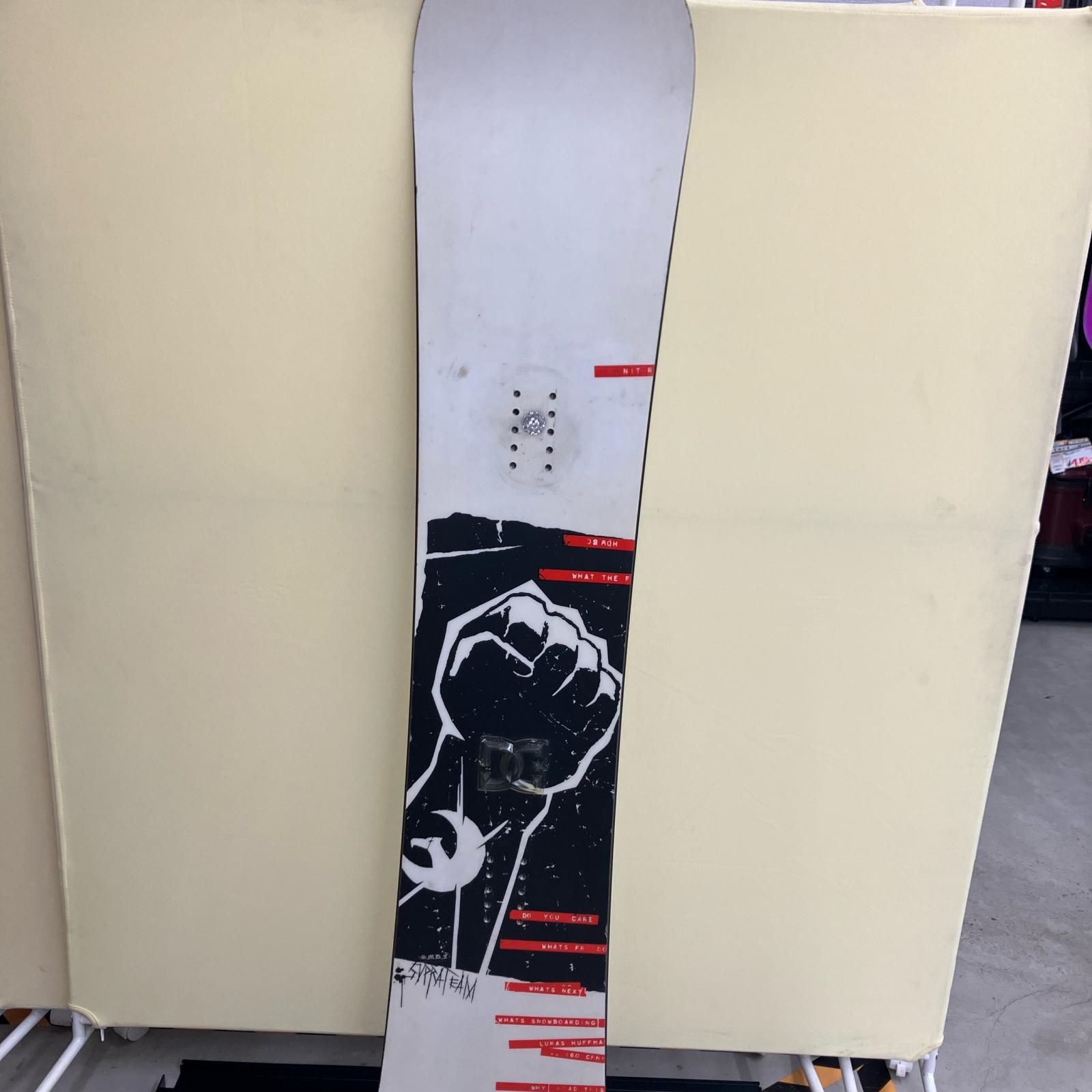 NITRO SNOWBOARDS ナイトロスノーボード ホワイト×ブラック