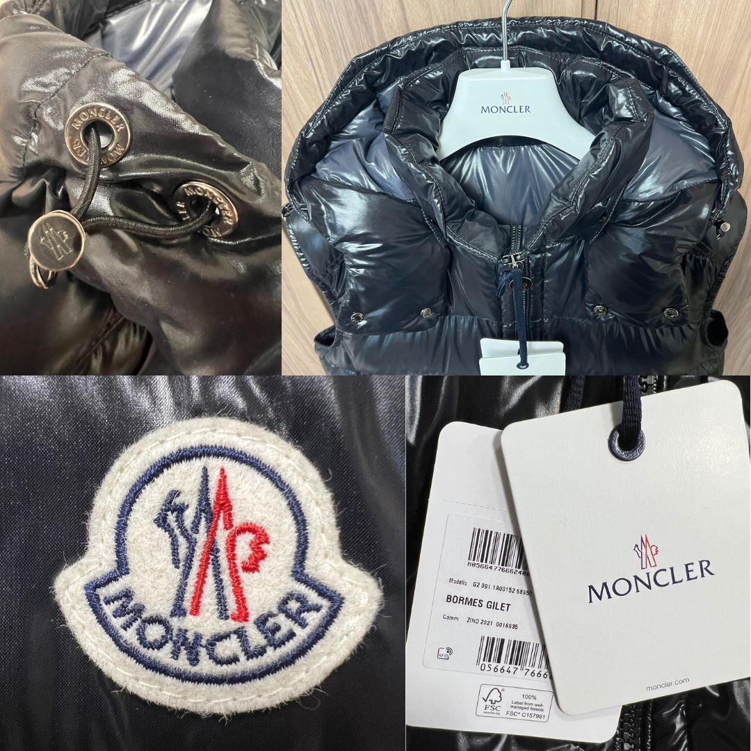 ☆新品未使用タグ付き☆本物保証！ MONCLER BORMES ダウンベスト 