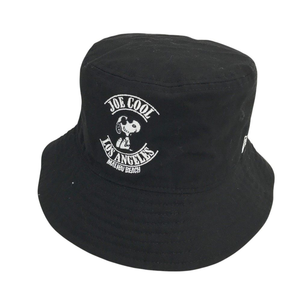 NEW ERA ニューエラ ×PEANUTS バケットハット ブラック系 SMALL|MEDIUM 240101418812