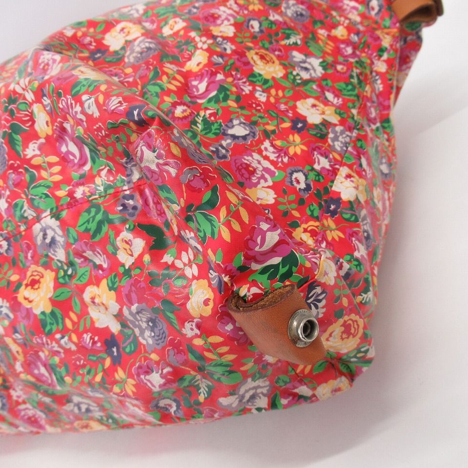 ケンゾー KENZO ヴィンテージ 花柄 ボストン ショルダーバッグ