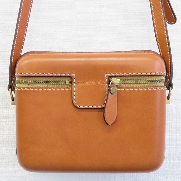 GUENTARLA ゲンターラ ヴィンテージ レザー ショルダーバッグ カメラ 