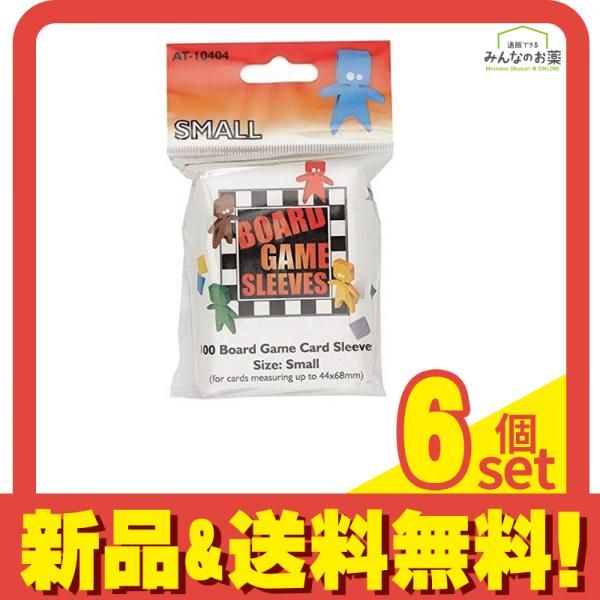 ボードゲームスリーブ ノング Small スモール 44x68mm用 100枚入 6個セット