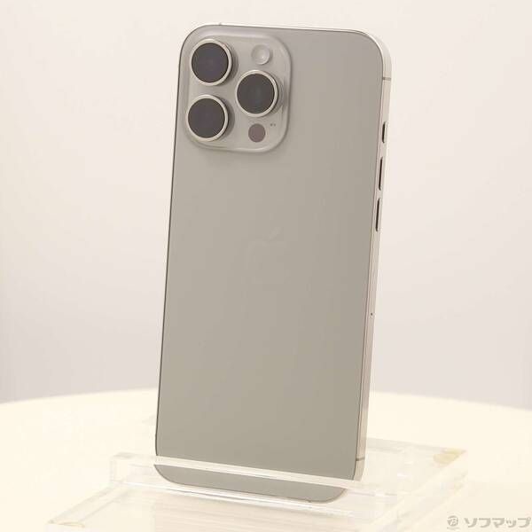 〔 品〕 iPhone16 Pro Max 512GB ナチュラルチタニウム MYWP3J A SIMフリー 262