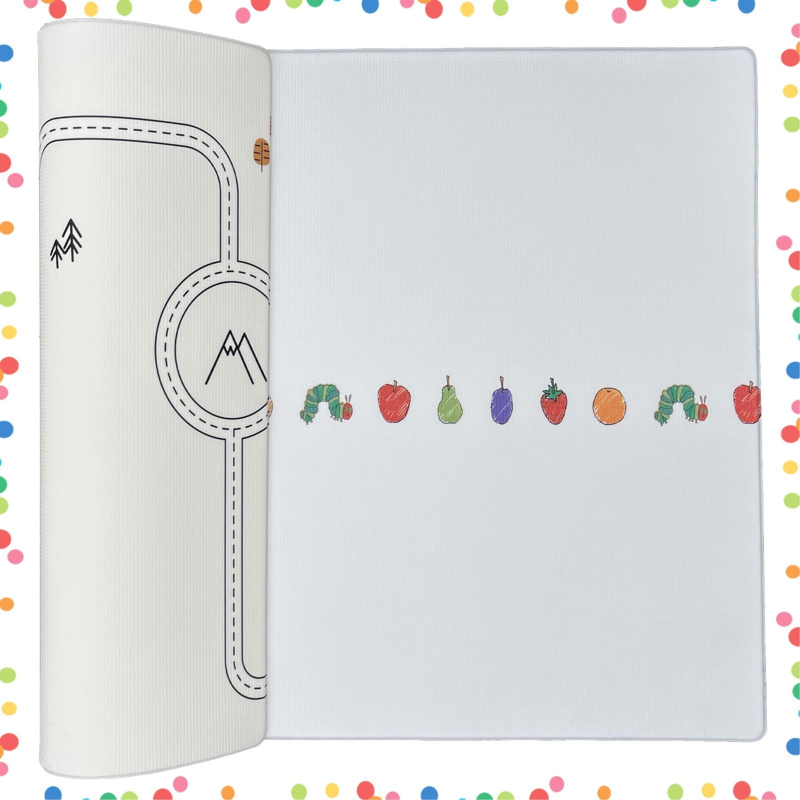 商品 Caterpillar Ofie Hungary Very The mat mat Play Baby 毛虫の生活 Carle Eric of World x 田舎道ノルディック Bot LITTLE
