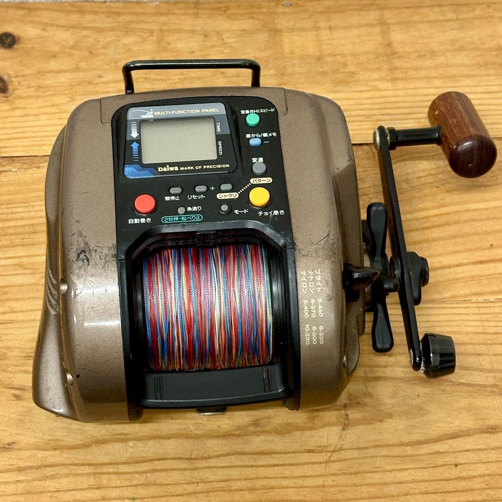 ☆動作確認済☆ ダイワ Daiwa タナコン　TANACOM SS-60 DAIWA ダイワ TANACOM SS-60 イカ名人 電動リール コード付き - メルカリ