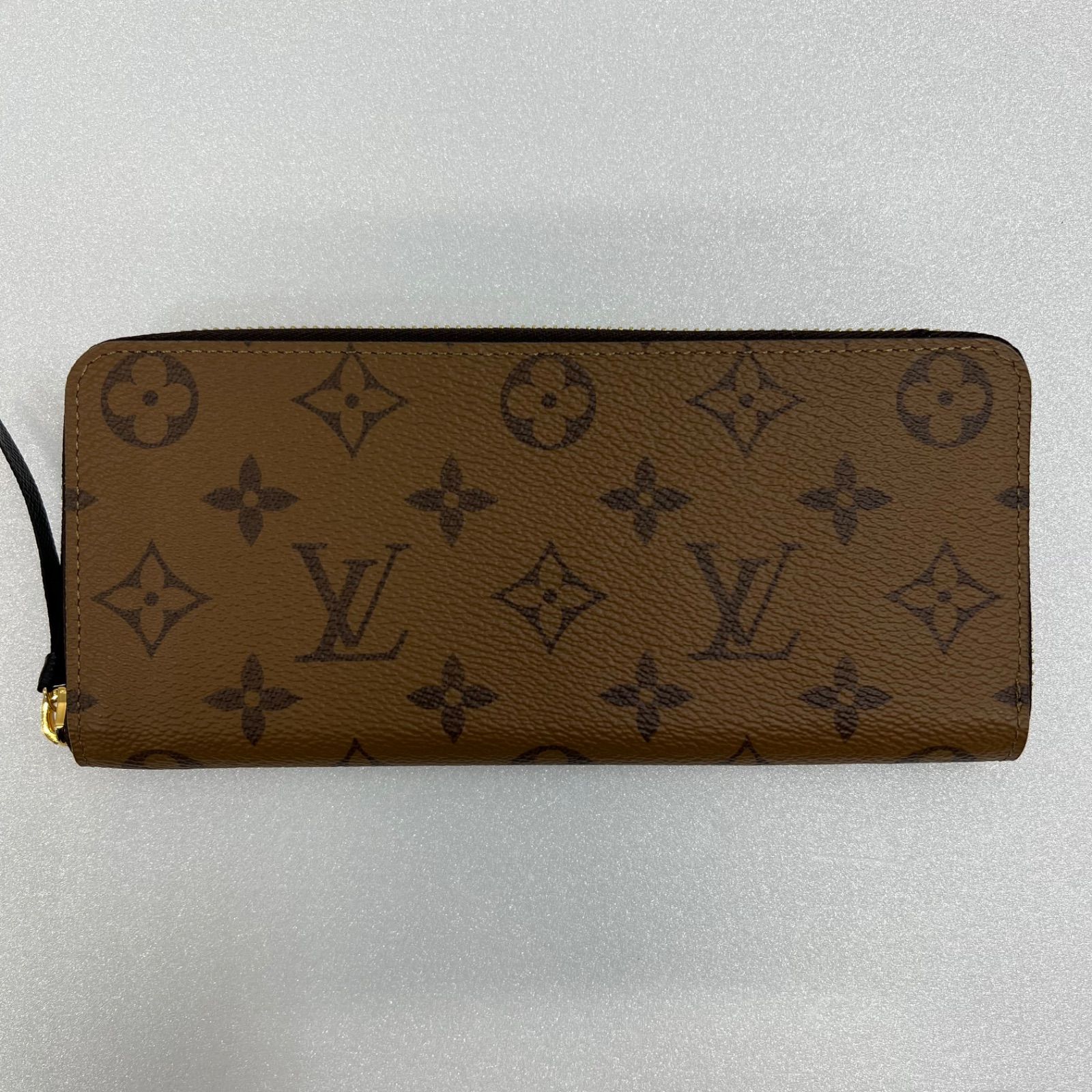 【未使用保管品】LOUIS VUITTON ルイヴィトン ポルトフォイユ・クレマンス M82336 モノグラムリバース 長財布 ジッピーウォレット  ラウンドジップ レディース RFID