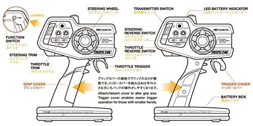 ファインスペック2.4G 電動RCドライブセット